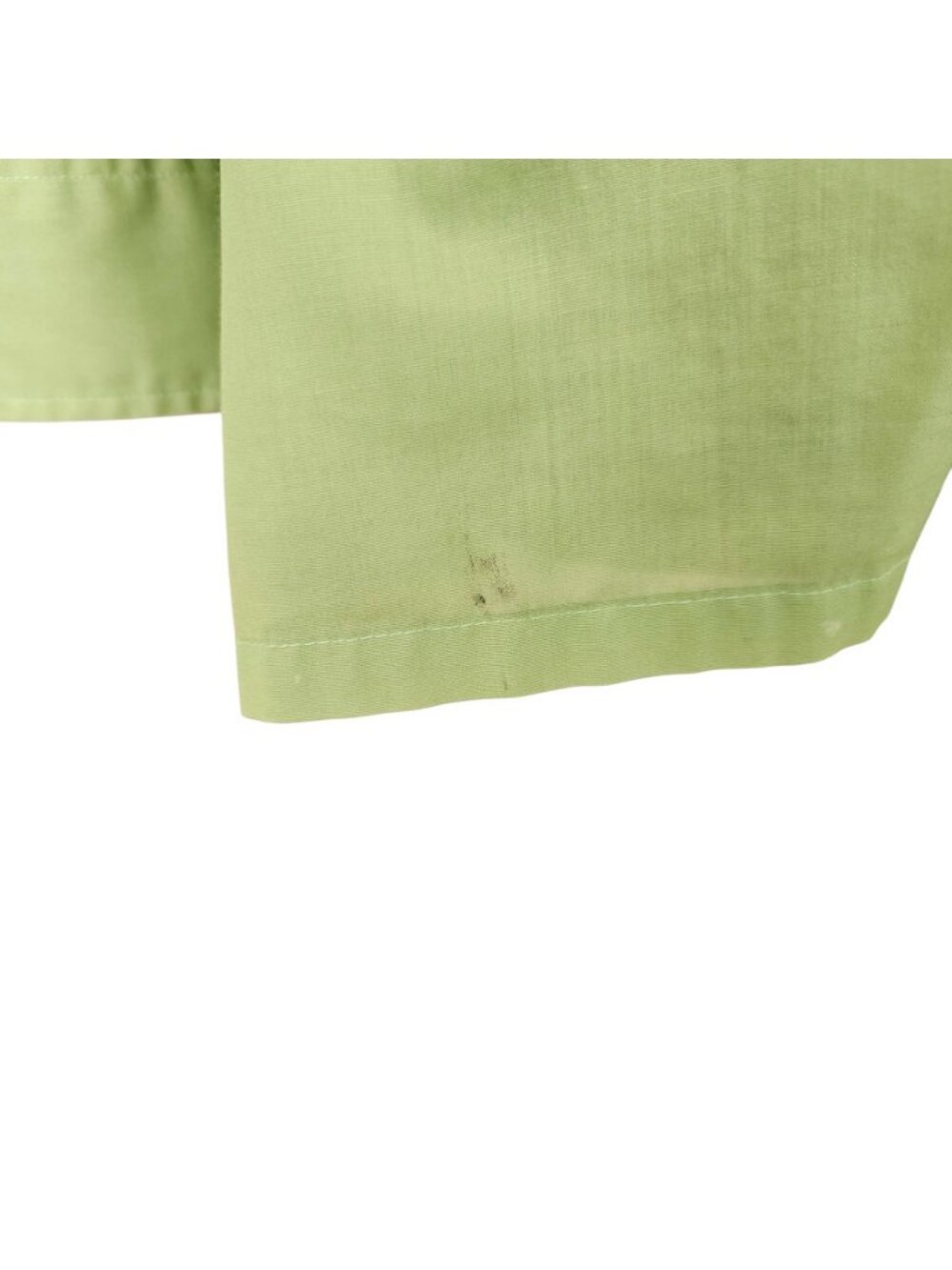 Vintage Towncraft Penn Prest Shirt Mens Size Medium Green 70s Dagger Collar - Picture 5 of 7